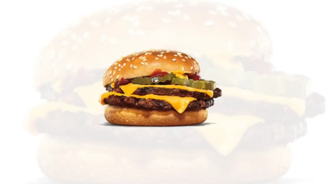 burger king double cheeseburger