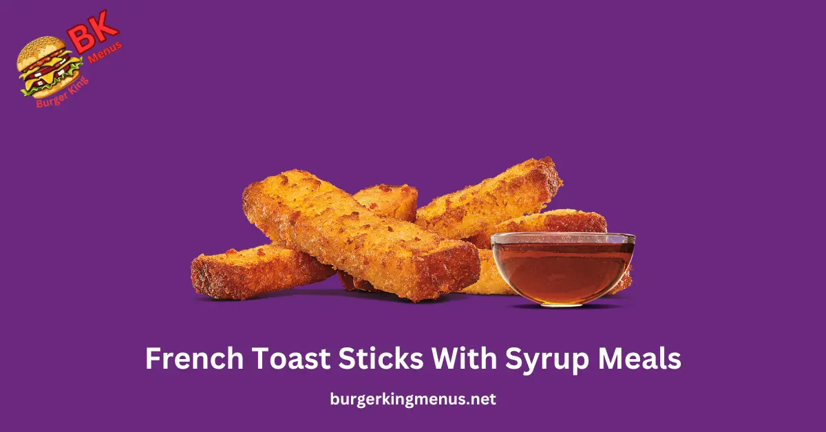 French Toast Sticks With Syrup Meals